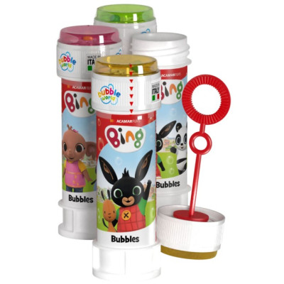 1 tubetto con liquido per Bolle di Sapone BING assortito casuale - 60ml