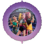 Pallone PALLONCINO in foil MYLAR K-POP DEMON HUNTERS 46cm
