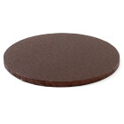 CAKE BOARD TONDO Ø 35 x H 1,2cm - Vassoio MARRONE - Piatto SottoTorta rigido