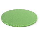 CAKE BOARD TONDO Ø 35 x H 1,2cm - Vassoio VERDE CHIARO - Piatto SottoTorta rigido