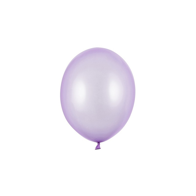 Pallone palloncini palloncino palloni 10" Glicine Metal - 100 pz - Ø23cm