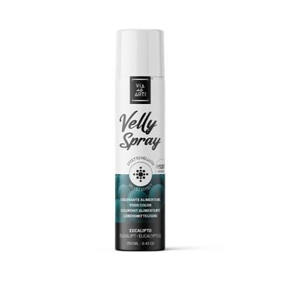 Colorante Alimentare EUCALIPTO Spray Professional Effetto Vellutato - 250ml