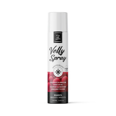 Colorante Alimentare MAGENTA Spray Professional Effetto Vellutato - 250ml