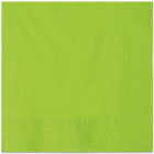 40 Tovaglioli di Carta VERDE MELA - 33x33cm - Ecolor pura ovatta di cellulosa