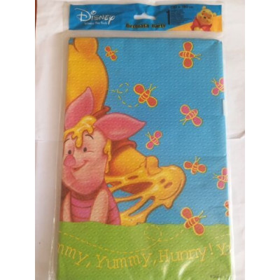 1 tovaglia Winnie the Pooh e Friends  120x180cm in carta- festa per bambini