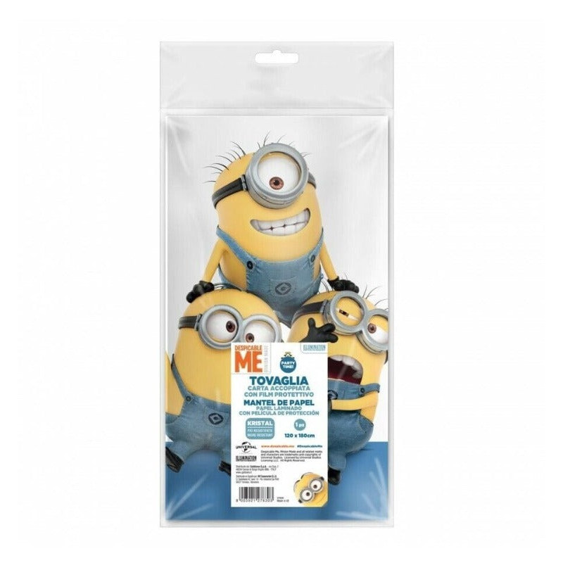 Tovaglia MINION Cattivissimo Me - in carta monouso 120x180cm