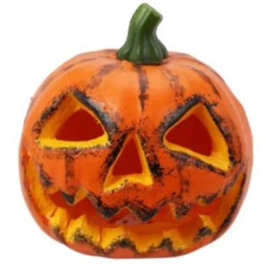 ZUCCA HALLOWEEN luminosa 15x16 cm - addobbo casa