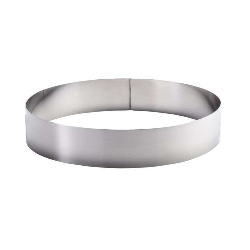 Cerchio COPPAPASTA in acciaio INOX Ø18 x h4,5 cm