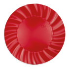 6 Sottopiatti Ø30cm ROSSO piatto MAXI in carta monouso ondulato