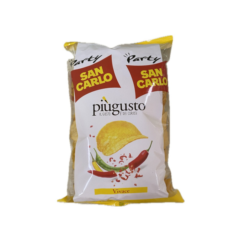 Patatine San Carlo Più Gusto Vivace Gusto Paprika 200 gr