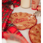 Coordinato tavola Natale KRAFT Merry Christmas sottopiatti piatti bicchieri tovaglioli