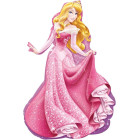 Pallone PALLONCINO in foil MYLAR principessa AURORA 58X86 cm