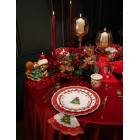 Kit coordinato tavola festa THUN teddy friend NATALE - piatti bicchieri tovaglioli