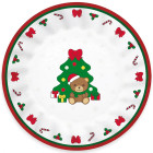 Kit coordinato tavola festa THUN teddy friend NATALE - piatti bicchieri tovaglioli