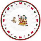 Kit coordinato tavola festa THUN teddy friend NATALE - piatti bicchieri tovaglioli