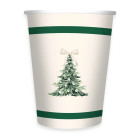 Coordinato tavola Natale GREEN CHRISTMAS piatti bicchieri tovaglioli