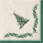 Coordinato tavola Natale GREEN CHRISTMAS piatti bicchieri tovaglioli