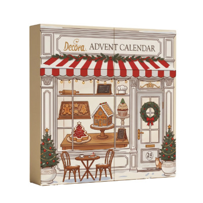 Calendario dell'avvento con 24 sorprese da scoprire 4 dolci a tema da realizzare
