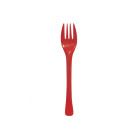 Forchette in plastica colore Rosso - confezione da 100 pz