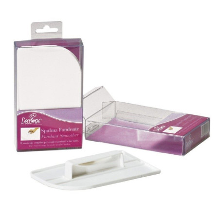 Spalma Fondente - Fondant SMOOTHER - 3 angoli diversi